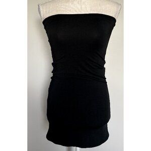 Women's Black Lost Angels Longer Tube Top